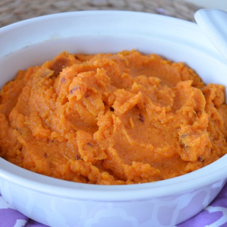 Chipotle Honey Mashed Sweet Potatoes