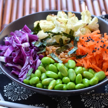 Spelt Berry Sushi Bowl