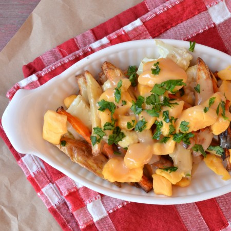 Roasted Vegetable Poutine