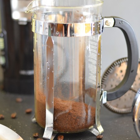 Cold-Brewed Maple Almond Iced Coffee from Coffee & Quinoa