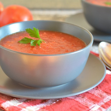 Classic Gazpacho from Coffee & Quinoa