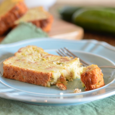 Summer Squash Loaf Cake with Fennel and Almonds // Coffee & Quinoa