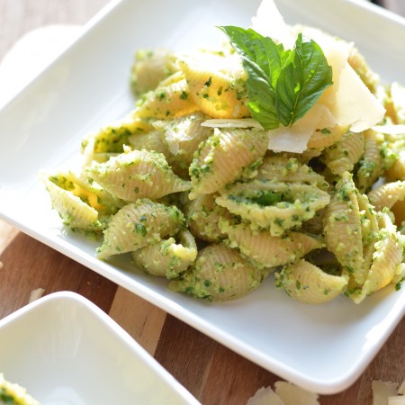 Zucchini Almond Pesto // Coffee & Quinoa