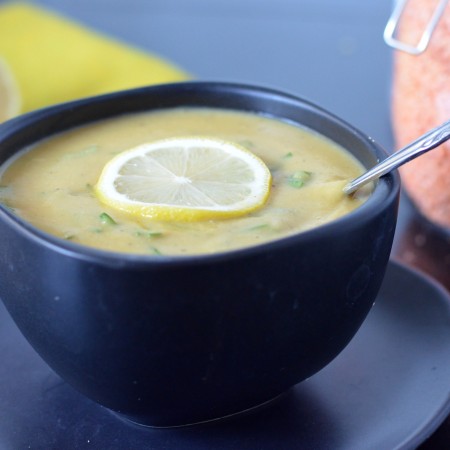 Lebanese Lentil-Spinach Soup