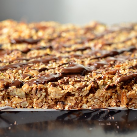 Coconut Quinoa Granola Bars