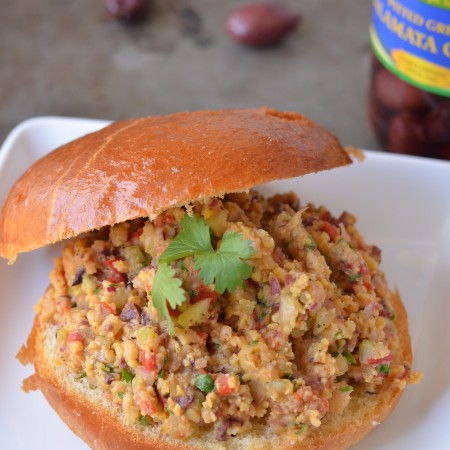 Mediterranean Chickpea Salad Sandwiches