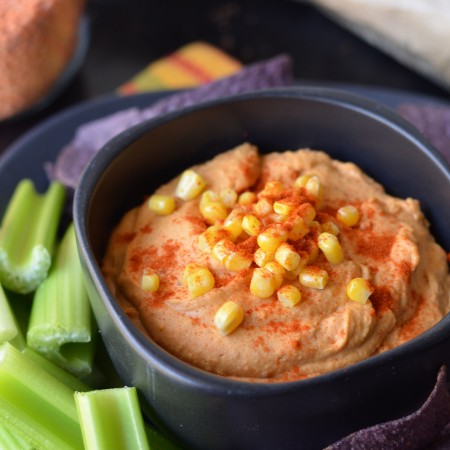 Spicy Chipotle Red Lentil Hummus