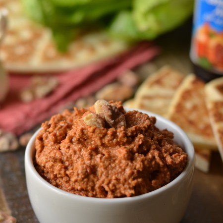 Muhammara (Syrian Red Pepper and Walnut Dip)